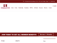Tablet Screenshot of hccl.biz